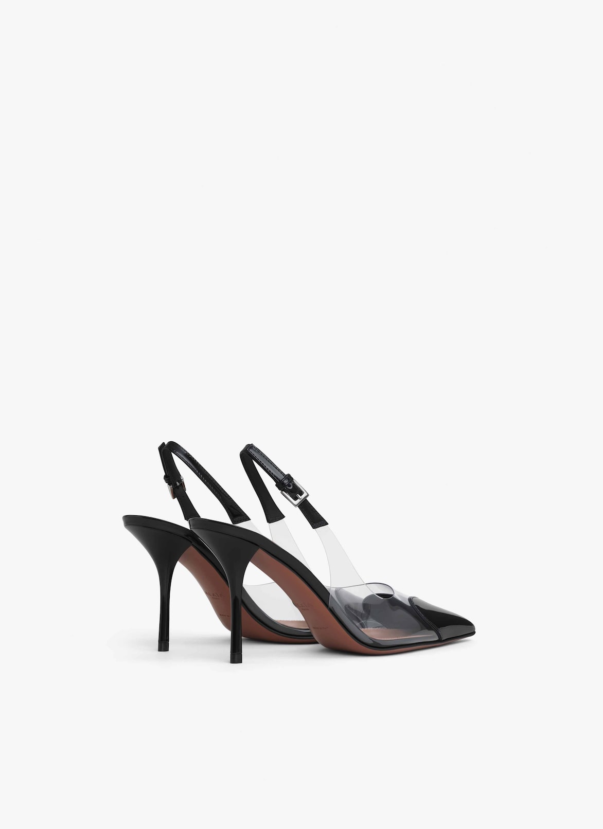 LE CŒUR SLINGBACKS IN PATENT CALFSKIN ALAÏA BLACK LE CŒUR SLINGBACKS IN PATENT CALFSKIN